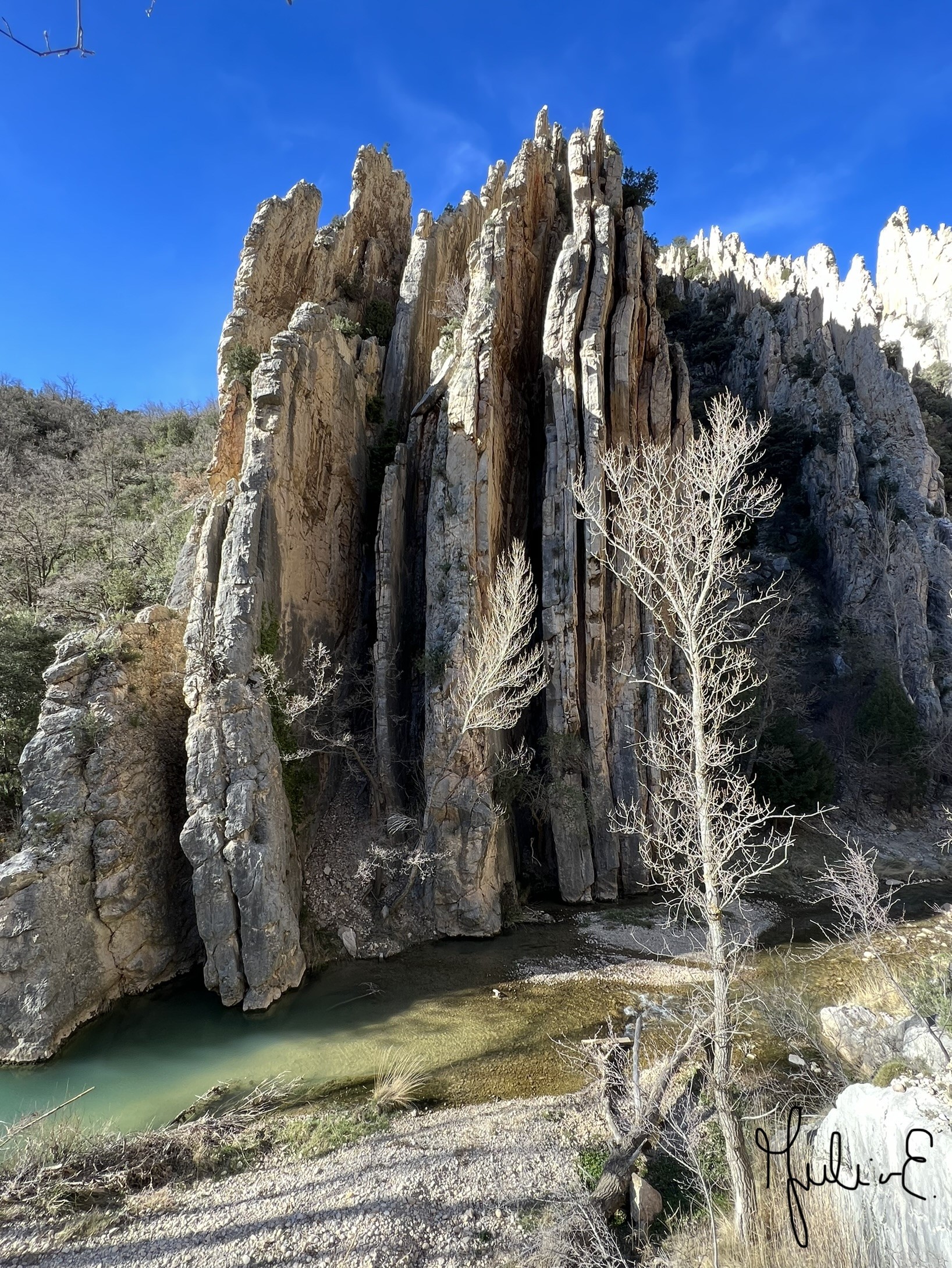 Ruta o vistas de Aliaga